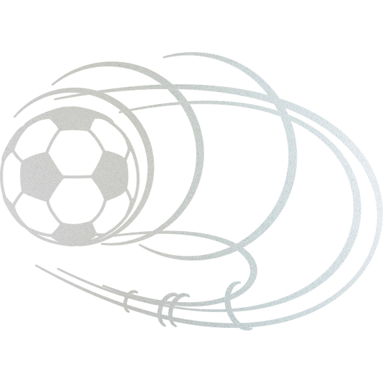 Vinilo Adhesivo Decorativo esmerilado - Balón de fútbol
