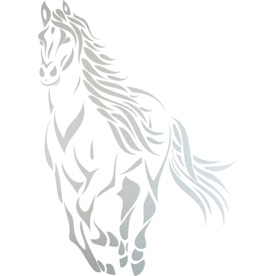 Vinilo Adhesivo Decorativo esmerilado - Caballo