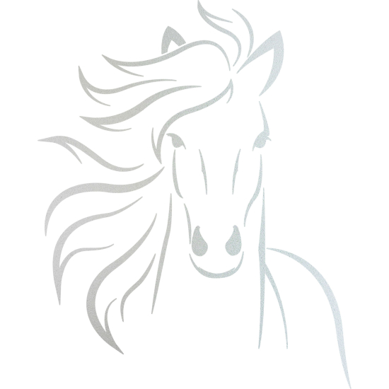 Vinilo Adhesivo Decorativo esmerilado - Caballo