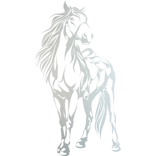 Vinilo Adhesivo Decorativo esmerilado - Caballo