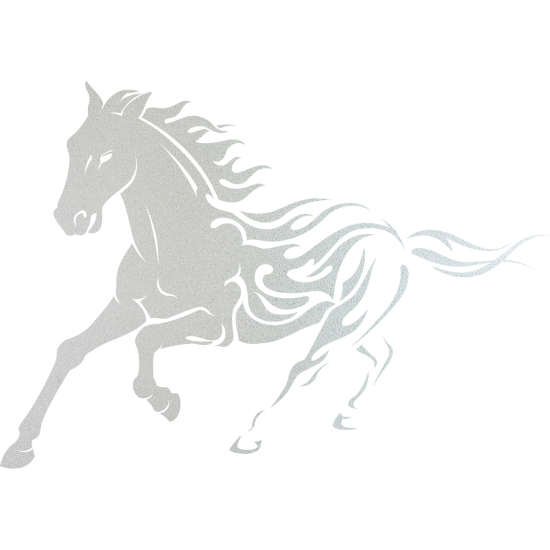 Vinilo Adhesivo Decorativo esmerilado - Caballo