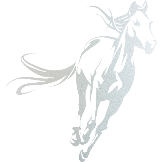 Vinilo Adhesivo Decorativo esmerilado - Caballo