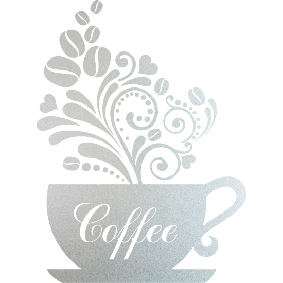Vinilo Adhesivo Decorativo esmerilado - Café
