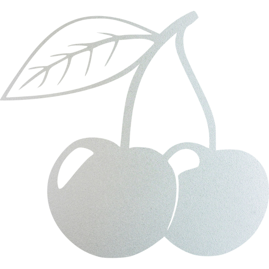 Vinilo Adhesivo Decorativo esmerilado - Cerezas