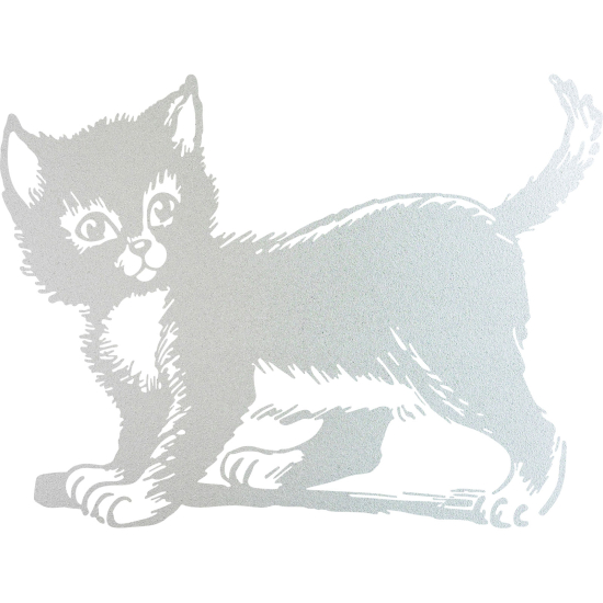 Vinilo Adhesivo Decorativo esmerilado - Chat