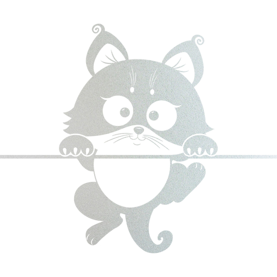 Vinilo Adhesivo Decorativo esmerilado - Chat