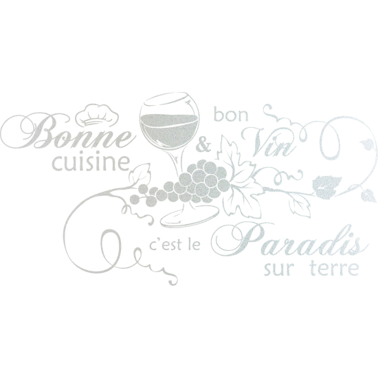 Vinilo Adhesivo Decorativo esmerilado - Cita Buena Cocina