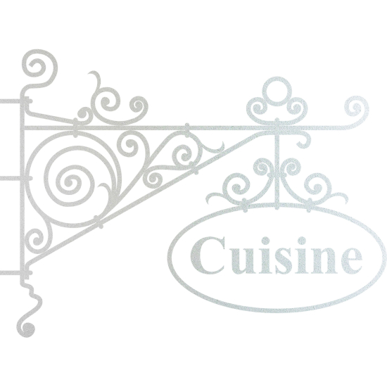 Vinilo Adhesivo Decorativo esmerilado - Cocina