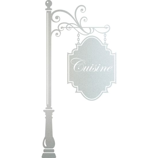 Vinilo Adhesivo Decorativo esmerilado - Cocina