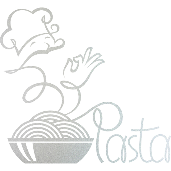 Vinilo Adhesivo Decorativo esmerilado - Cocina Pasta
