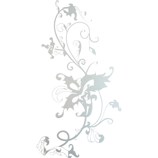 Vinilo Adhesivo Decorativo esmerilado - Composición floral