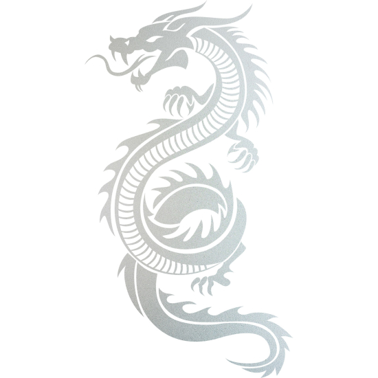 Vinilo Adhesivo Decorativo esmerilado - Dragón