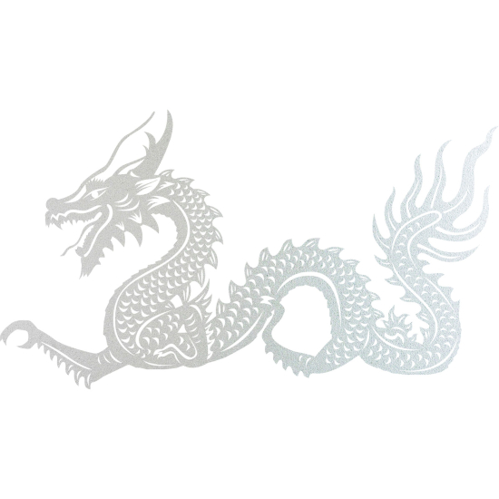 Vinilo Adhesivo Decorativo esmerilado - Dragón