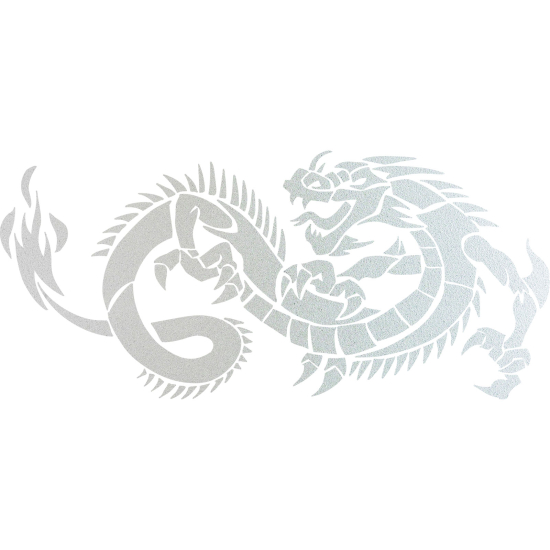 Vinilo Adhesivo Decorativo esmerilado - Dragón