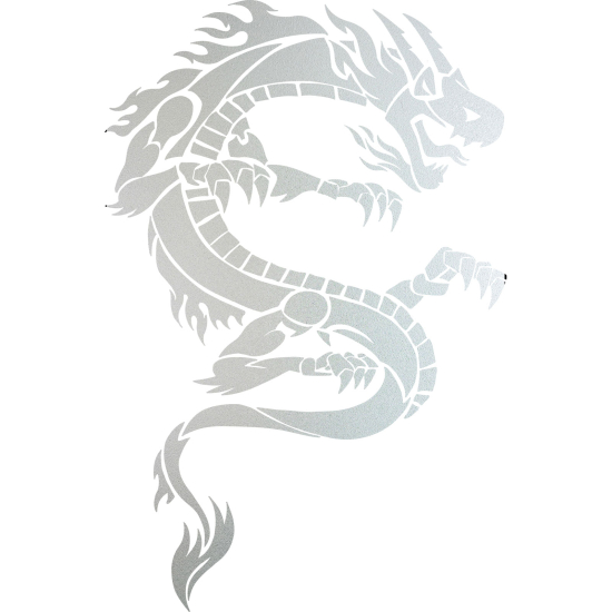 Vinilo Adhesivo Decorativo esmerilado - Dragón