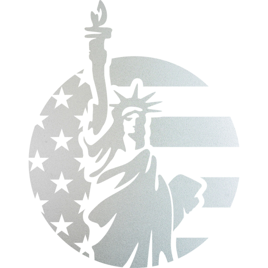 Vinilo Adhesivo Decorativo esmerilado - Estatua de la Libertad