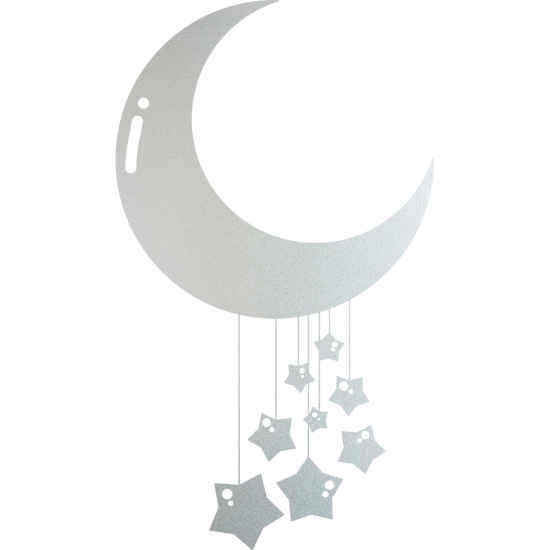 Vinilo Adhesivo Decorativo esmerilado - Estrellas Luna