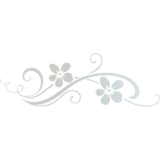 Vinilo Adhesivo Decorativo esmerilado - Flores