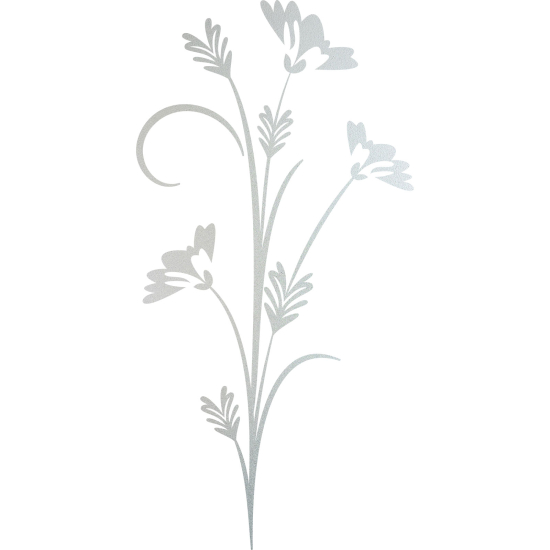 Vinilo Adhesivo Decorativo esmerilado - Flores