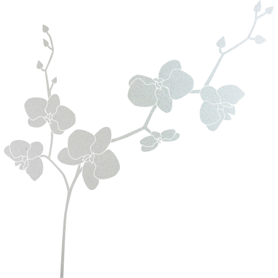 Vinilo Adhesivo Decorativo esmerilado - Flores