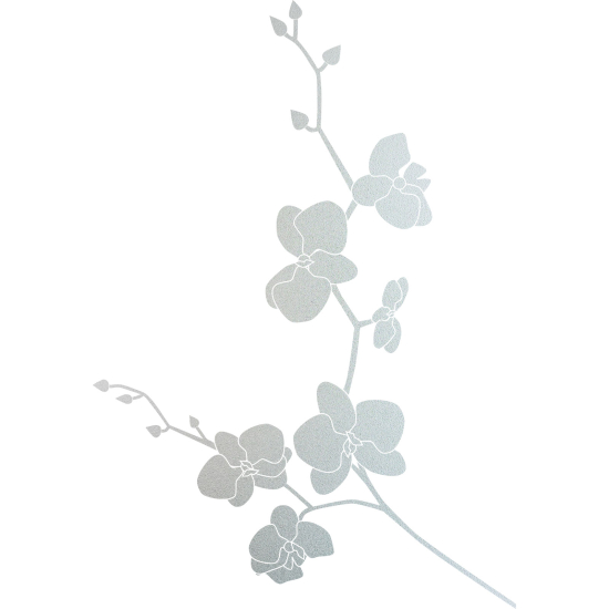 Vinilo Adhesivo Decorativo esmerilado - Flores