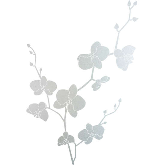 Vinilo Adhesivo Decorativo esmerilado - Flores