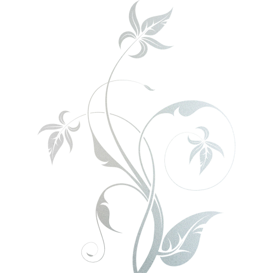 Vinilo Adhesivo Decorativo esmerilado - Flores