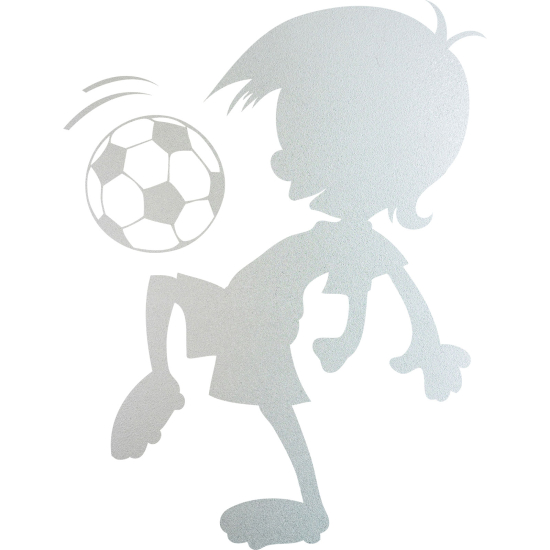 Vinilo Adhesivo Decorativo esmerilado - Futbolista