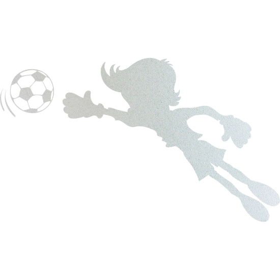 Vinilo Adhesivo Decorativo esmerilado - Futbolista