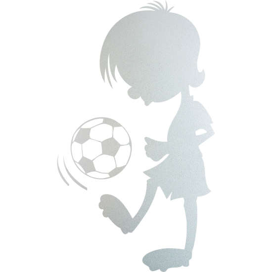 Vinilo Adhesivo Decorativo esmerilado - Futbolista