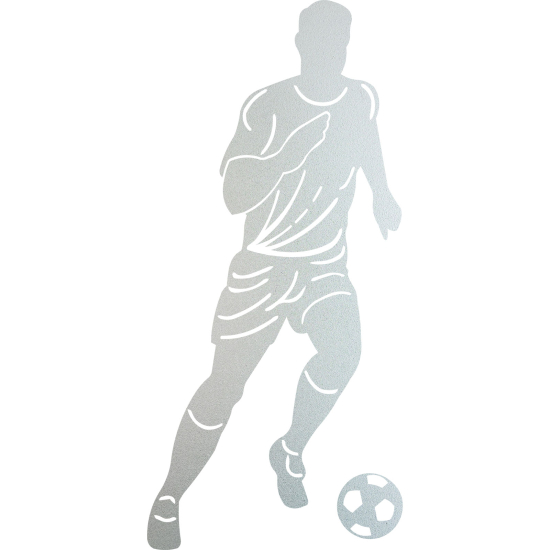 Vinilo Adhesivo Decorativo esmerilado - Futbolista