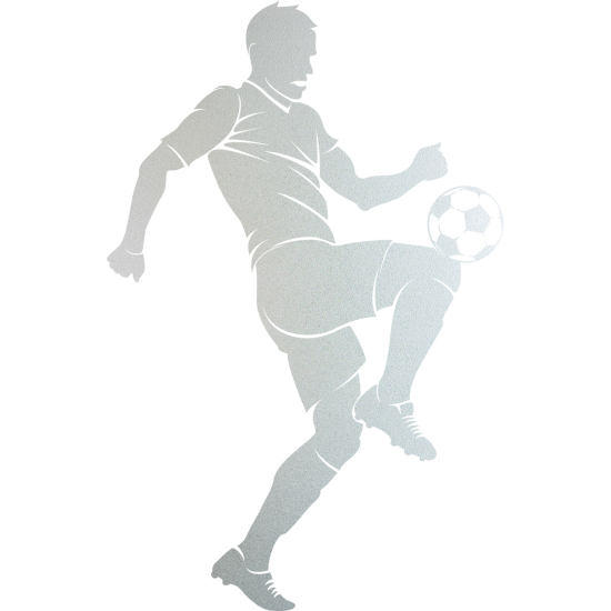 Vinilo Adhesivo Decorativo esmerilado - Futbolista