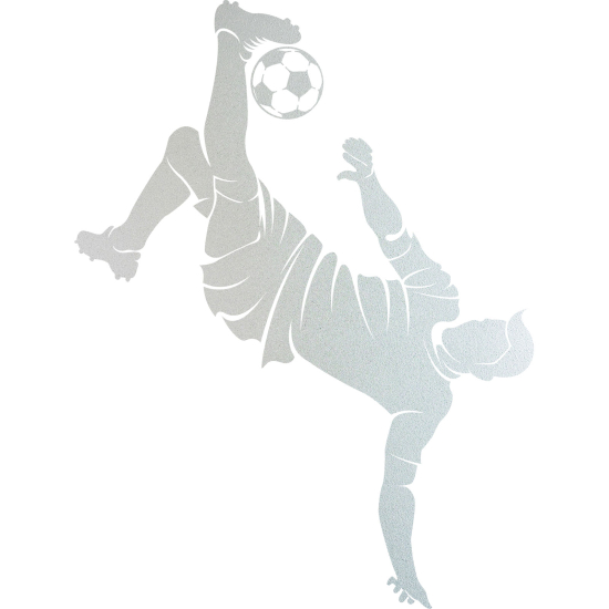 Vinilo Adhesivo Decorativo esmerilado - Futbolista