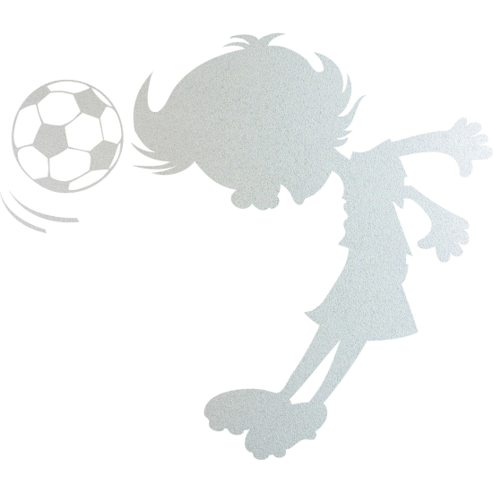 Vinilo Adhesivo Decorativo esmerilado - Futbolista