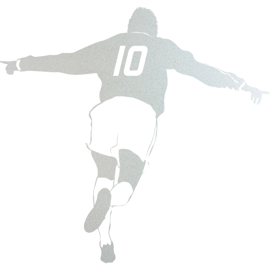 Vinilo Adhesivo Decorativo esmerilado - Futbolista