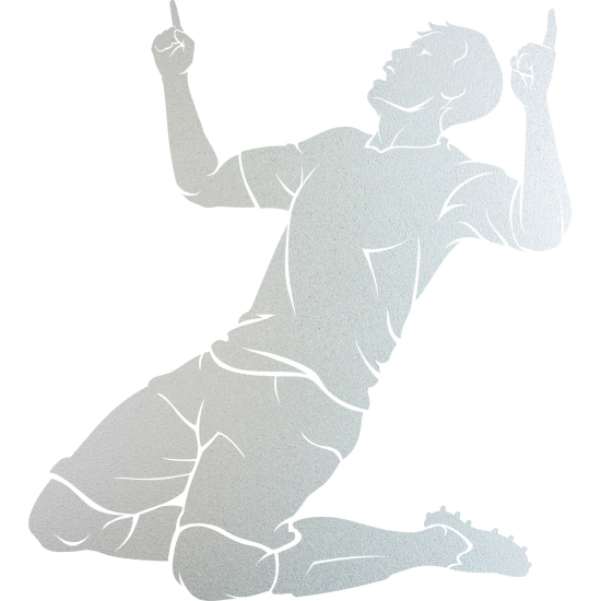 Vinilo Adhesivo Decorativo esmerilado - Futbolista
