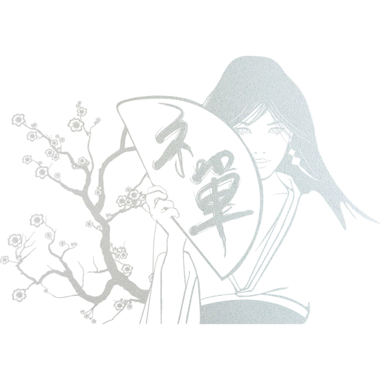 Vinilo Adhesivo Decorativo esmerilado - Geisha