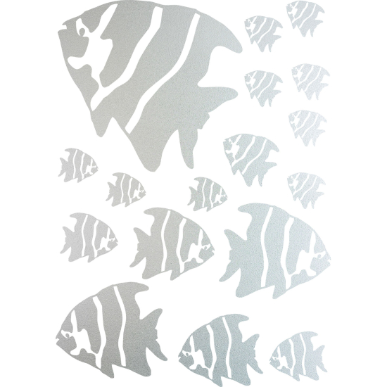 Vinilo Adhesivo Decorativo esmerilado - Kit 17 Peces