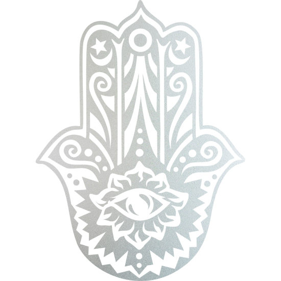 Vinilo Adhesivo Decorativo esmerilado - Mano de Hamsa