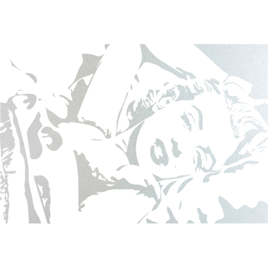 Vinilo Adhesivo Decorativo esmerilado - Marilyne Monroe