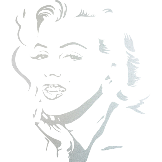 Vinilo Adhesivo Decorativo esmerilado - Marilyne Monroe