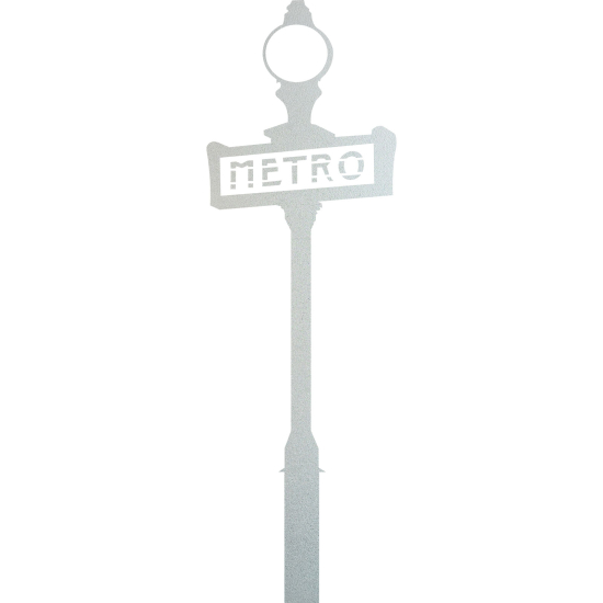 Vinilo Adhesivo Decorativo esmerilado - Metro