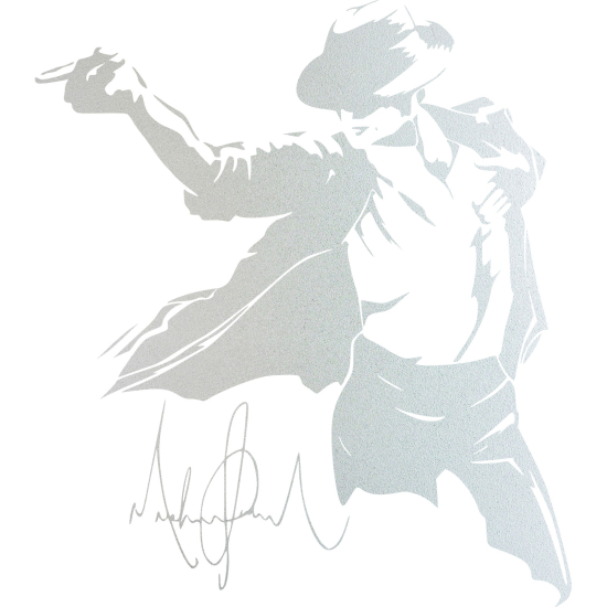 Vinilo Adhesivo Decorativo esmerilado - Michael Jackson