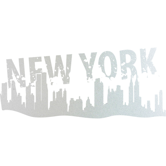 Vinilo Adhesivo Decorativo esmerilado - Nueva York