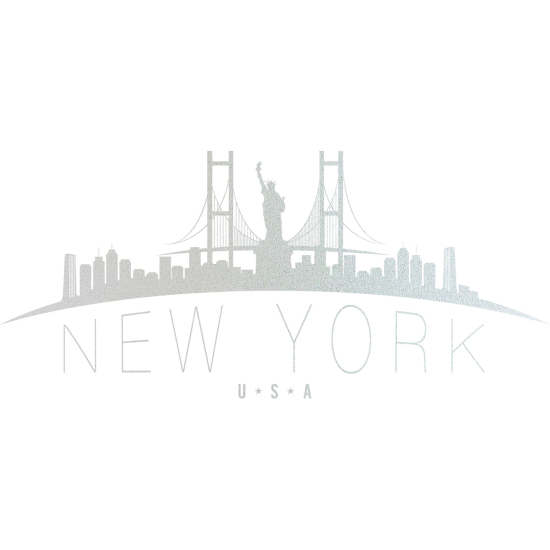 Vinilo Adhesivo Decorativo esmerilado - Nueva York