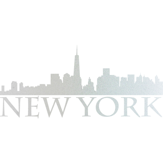 Vinilo Adhesivo Decorativo esmerilado - Nueva York