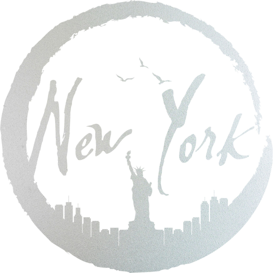 Vinilo Adhesivo Decorativo esmerilado - Nueva York