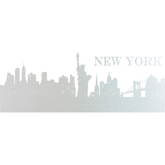 Vinilo Adhesivo Decorativo esmerilado - Nueva York