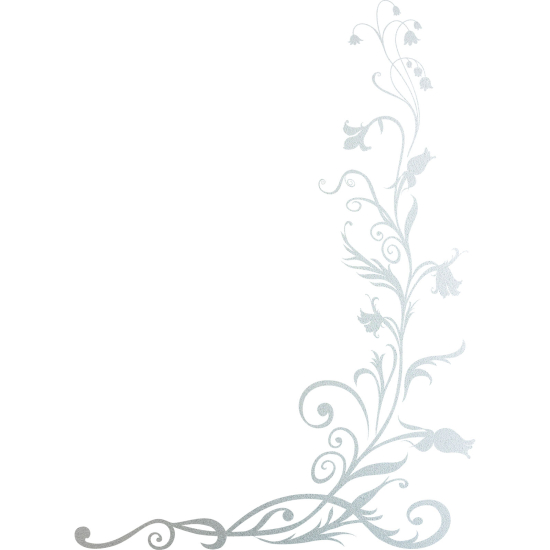 Vinilo Adhesivo Decorativo esmerilado - Ornamento