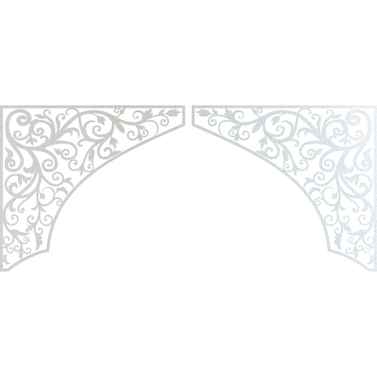 Vinilo Adhesivo Decorativo esmerilado - Ornamento
